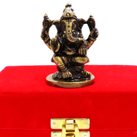Lord Ganesh Made Of Brass For Decoration