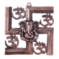 Metal Ganesha for Wall Hanging