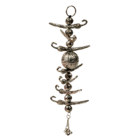 Oxidised Neembu mirchi chain